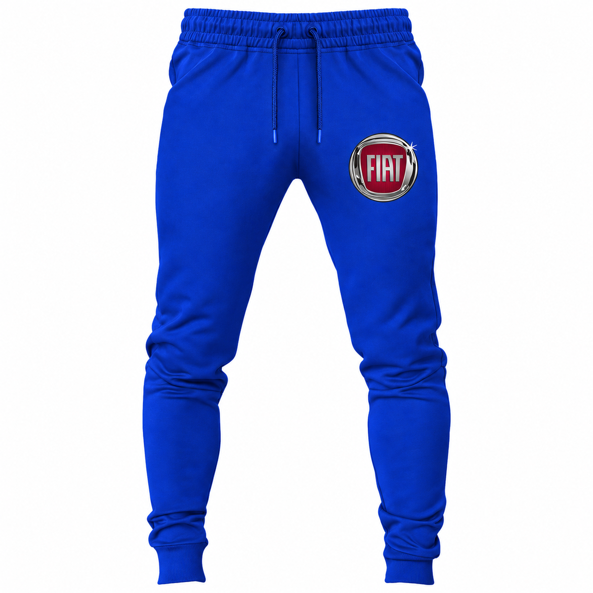 Fiat joggers Royal Blue front left thigh heat transfer