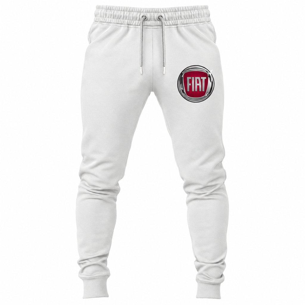 Fiat joggers White front left thigh heat transfer
