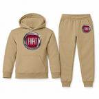 Fiat youth hoodie jogger set, Khaki, Youth Large ages 10–12