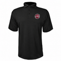 Fiat polyester polo — Black — source logo on left chest