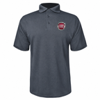 Fiat polyester polo — Charcoal — source logo on left chest