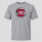 Fiat polyester T-shirt — Grey — original logo
