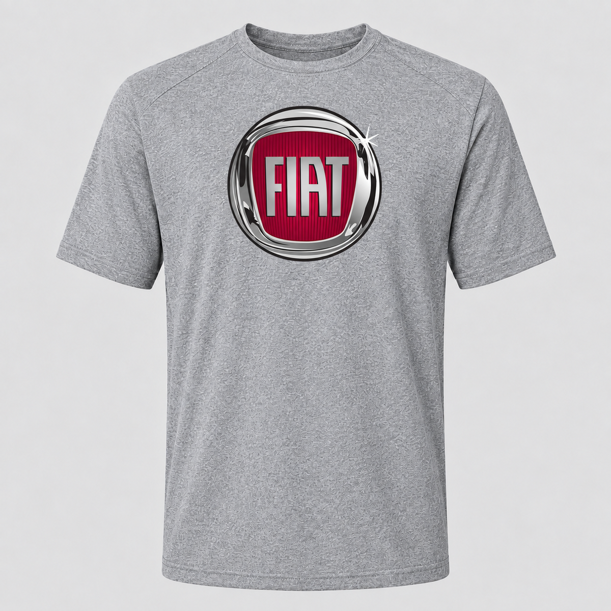 Fiat polyester T-shirt — Grey — original logo