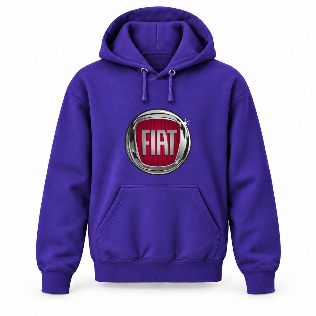 Fiat - Youth Large Hoodie (Ages 10–12) | Color: Purple