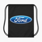Ford Car Drawstring Bag - Black