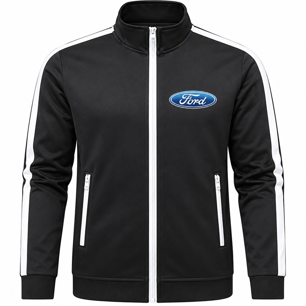 Men's Ford Car Dri-Fit TrackSuit | Color: Black | Image 3