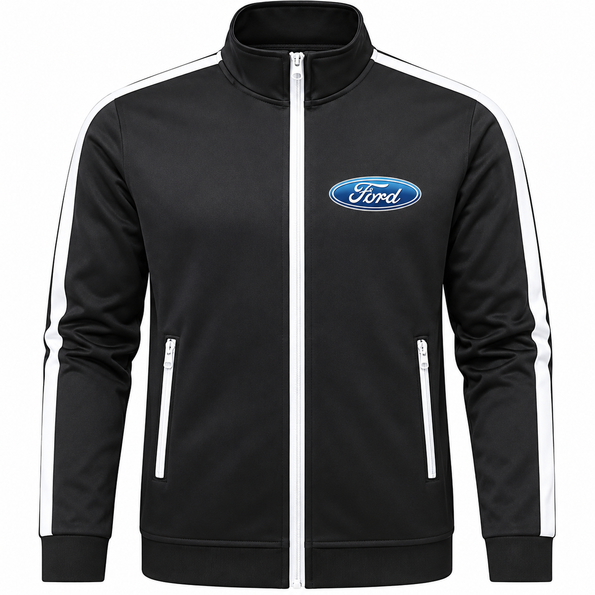 Men's Ford Car Dri-Fit TrackSuit | Color: Black | Image 3
