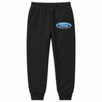 Ford youth jogger sweatpants in Black, Youth Large ages 10–12