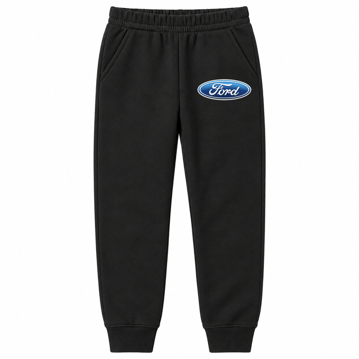 Ford youth jogger sweatpants in Black, Youth Large ages 10–12