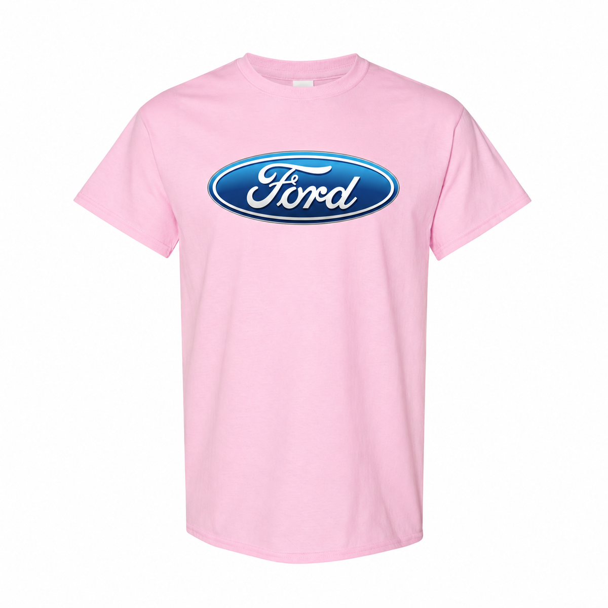 Men’s Ford Car Cotton T-Shirt - Pink