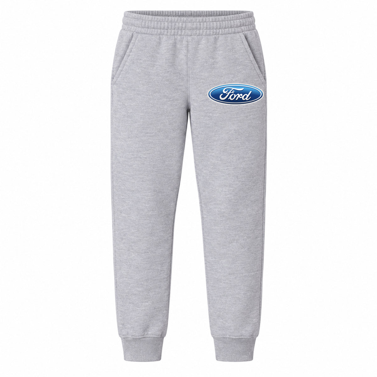Ford youth jogger sweatpants in Grey, Youth Large ages 10–12