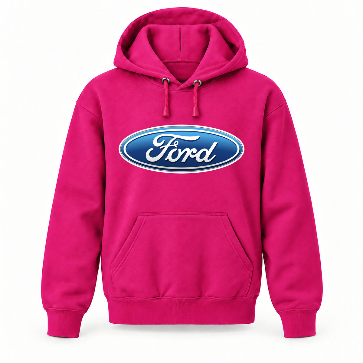 Ford - Youth Large Hoodie (Ages 10–12) | Color: Hot Pink
