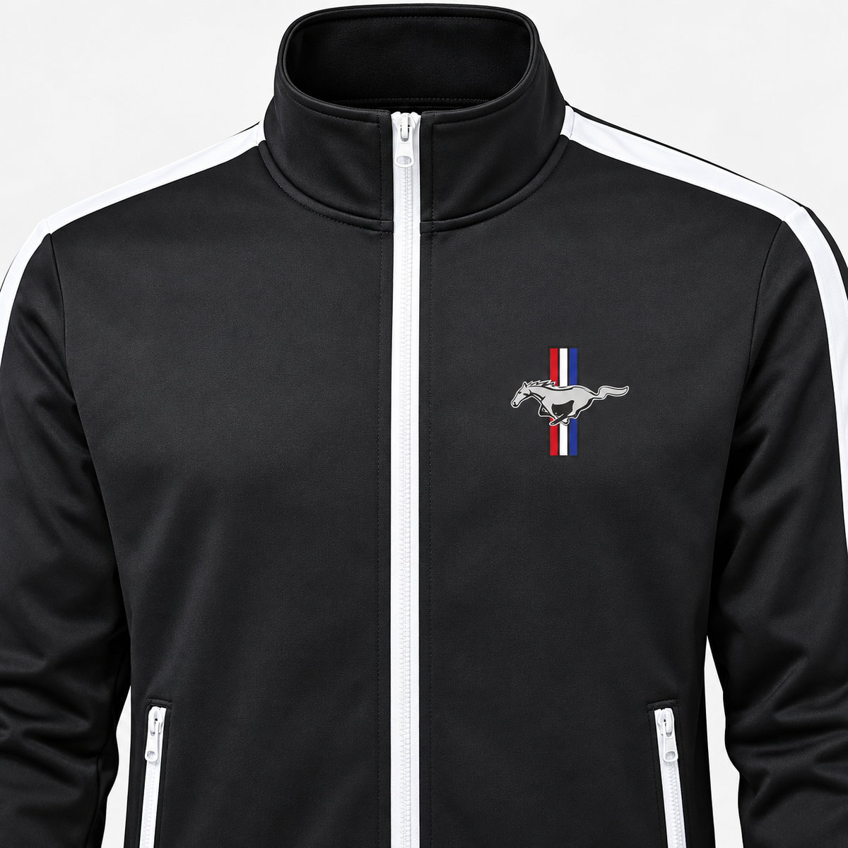 Men's Ford Mustang New Car Dri-Fit TrackSuit | Color: Black | Image 3