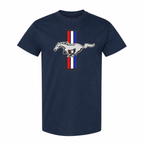 Ford Mustang New Navy cotton t-shirt main front view