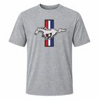Ford Mustang New Gray polyester t-shirt main front view