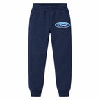 Ford youth jogger sweatpants in Navy Blue, Youth Large ages 10–12