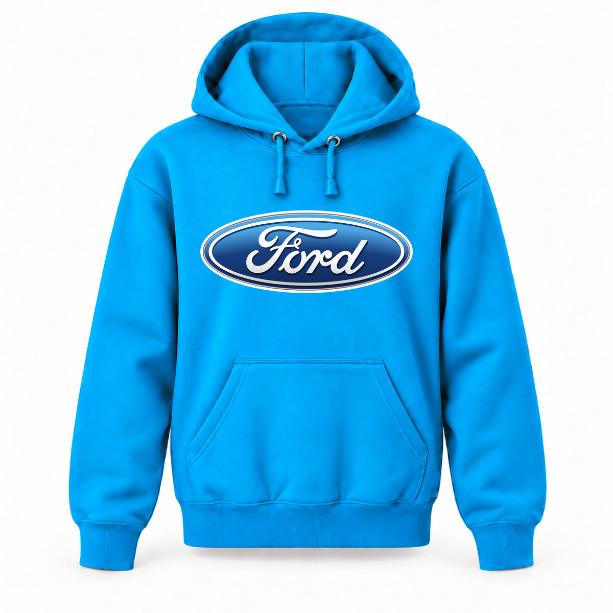 Ford - Youth Large Hoodie (Ages 10–12) | Color: Turquoise