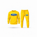 Men's Ford Sweatshirt Joggers Set | Color: Yellow | Main