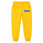 Ford youth jogger sweatpants in Yellow, Youth Large ages 10–12