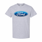 Youth Kids Ford Car Cotton T-Shirt - Grey
