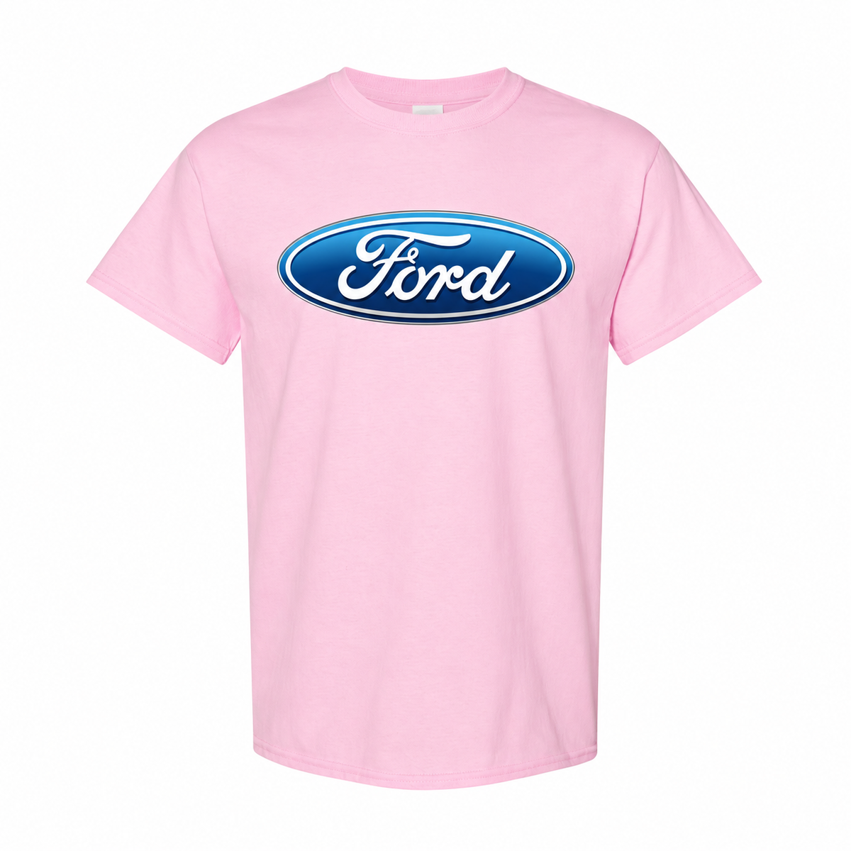 Youth Kids Ford Car Cotton T-Shirt - Pink