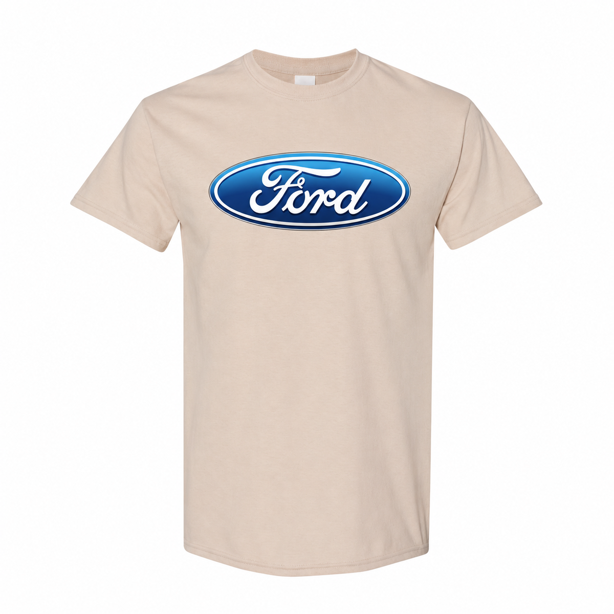 Youth Kids Ford Car Cotton T-Shirt - Tan