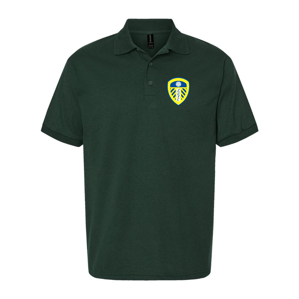 Men's Leeds United Football Club Dry Blend Polo