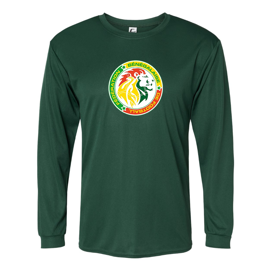 Men’s  Senegal National Soccer Team copy - C2 Sport - Performance Long Sleeve T-Shirt - 5104