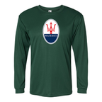 Men's Maserati Car -  Polyester Long Sleeve T-Shirt