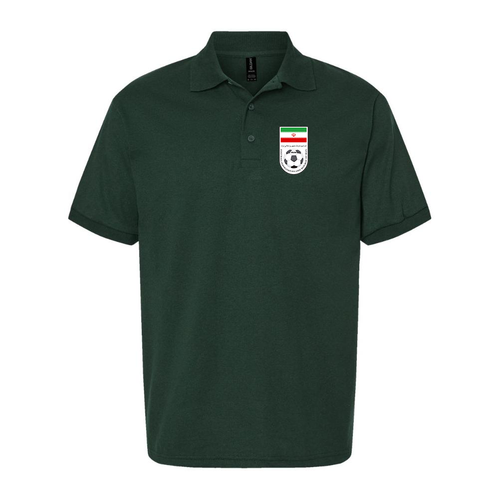 Men's Iran National Soccer Team Dry Blend Polo
