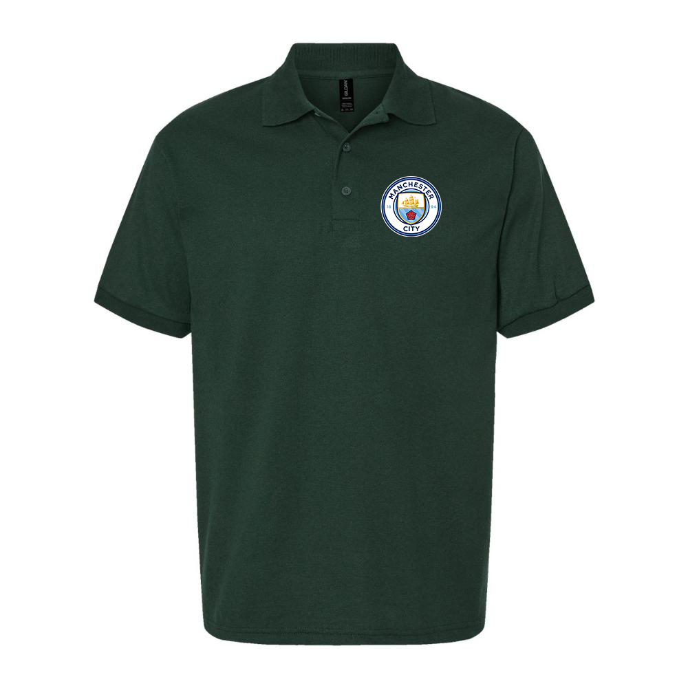 Men's Manchester City Soccer Dry Blend Polo