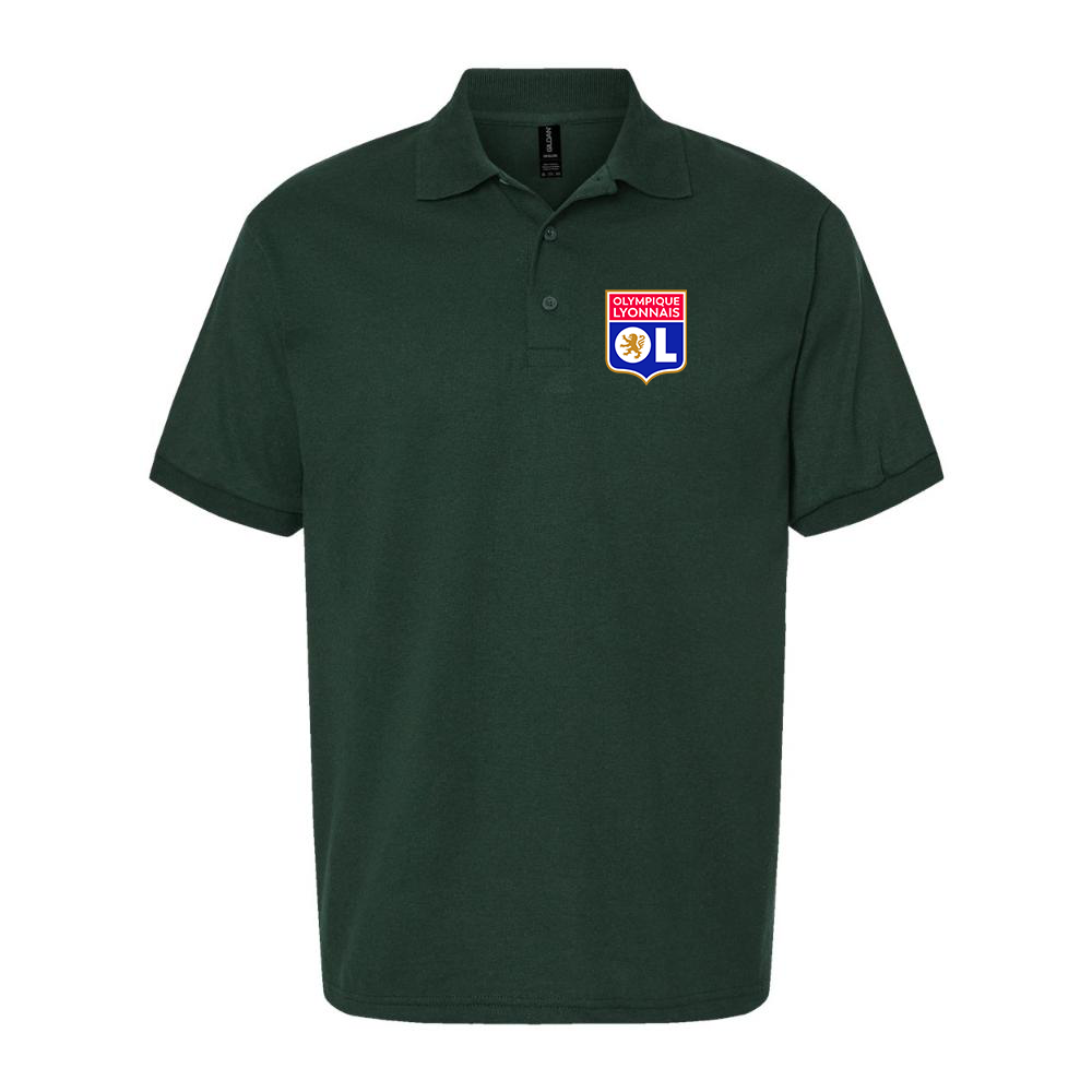Men's Olympique Lyonnais FC Dry Blend Polo
