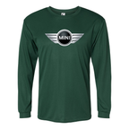 Men's Mini Cooper Car NEW -  Polyester Long Sleeve T-Shirt