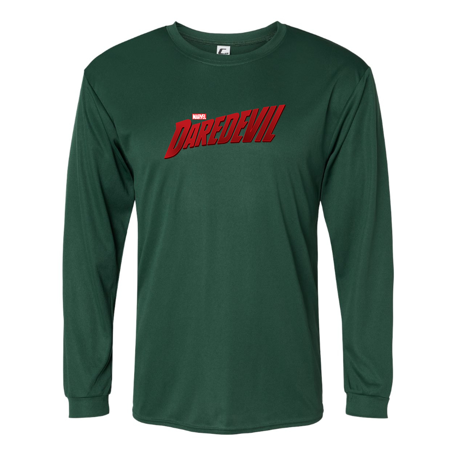 Men’s Daredevil Marvel- C2 Sport - Polyester Long Sleeve T-Shirt - 5104
