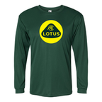 Men's Lotus Car -  Polyester Long Sleeve T-Shirt