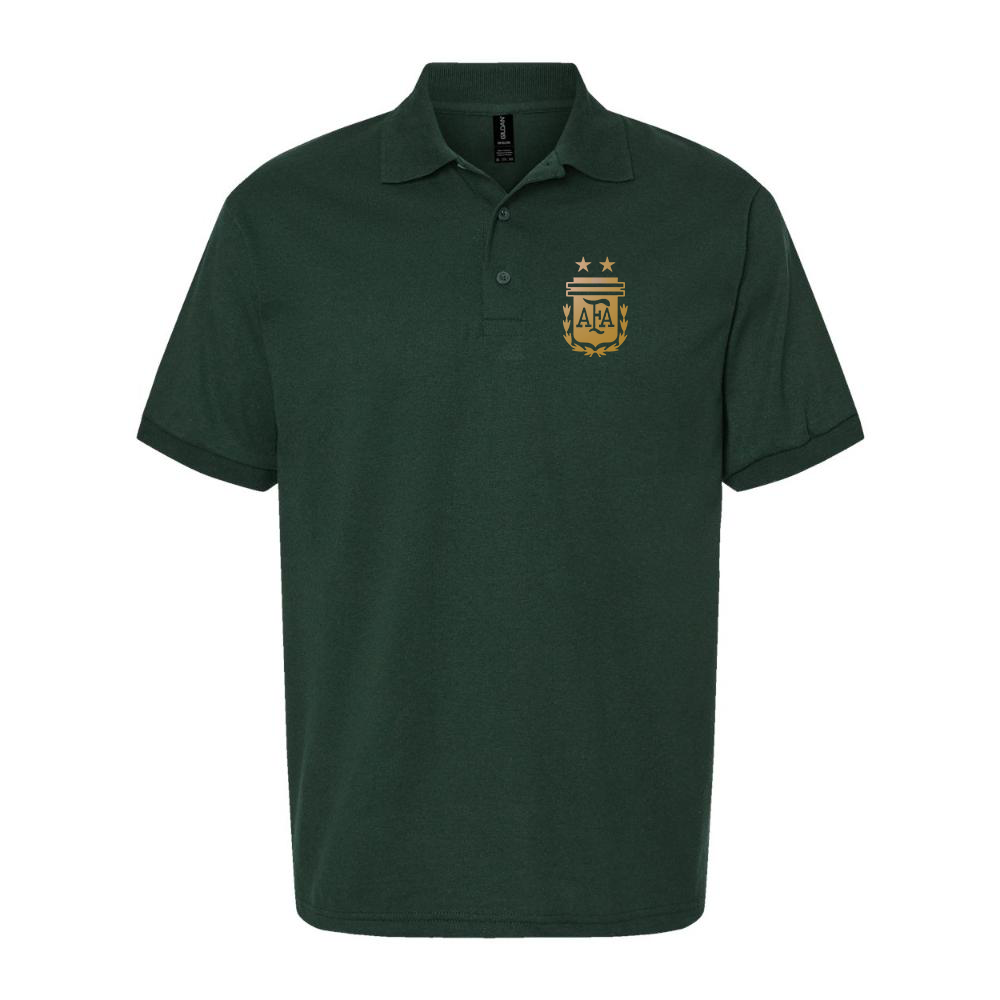 Men's Argentina Soccer Dry Blend Polo