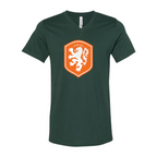 Men’s  Netherlands National Soccer Team  - BELLA + CANVAS - Jersey V-Neck Tee - 3005