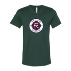 Men’s  New England Revolution FC - BELLA + CANVAS - Jersey V-Neck Tee - 3005