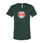 Men’s New York Red Bulls FC - BELLA + CANVAS - Jersey V-Neck Tee - 3005