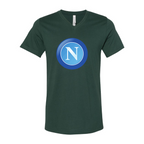 Men’s  Napoli FC  - BELLA + CANVAS - Jersey V-Neck Tee - 3005