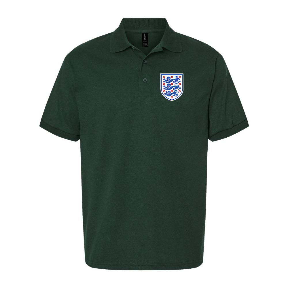 Men's England National Football Team Dry Blend Polo