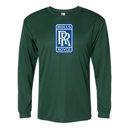 Men's Rolls Royce Car - C2 Sport - Performance Long Sleeve T-Shirt - 5104