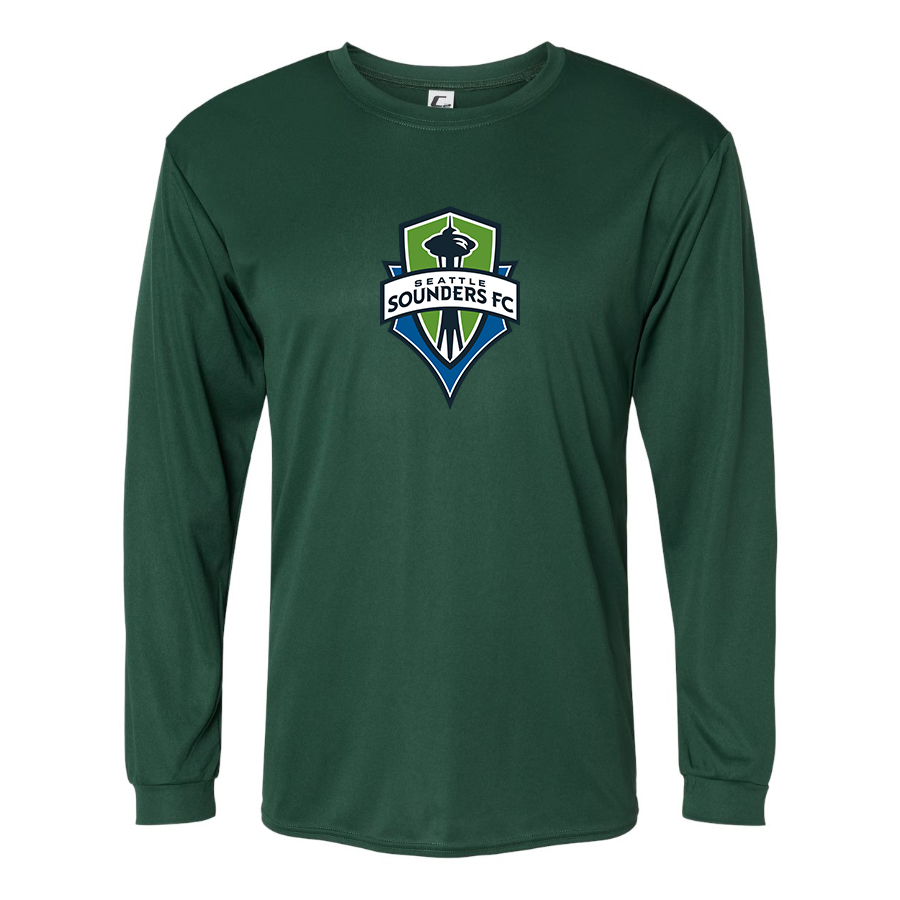 Men’s  Seattle Sounders FC  - C2 Sport - Performance Long Sleeve T-Shirt - 5104 (Copy)