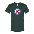 Men’s Cruz Azul Football Club - BELLA + CANVAS - Jersey V-Neck Tee - 3005