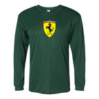 Men’s  Ferrari Motorsport Car -  Performance Long Sleeve T-Shirt