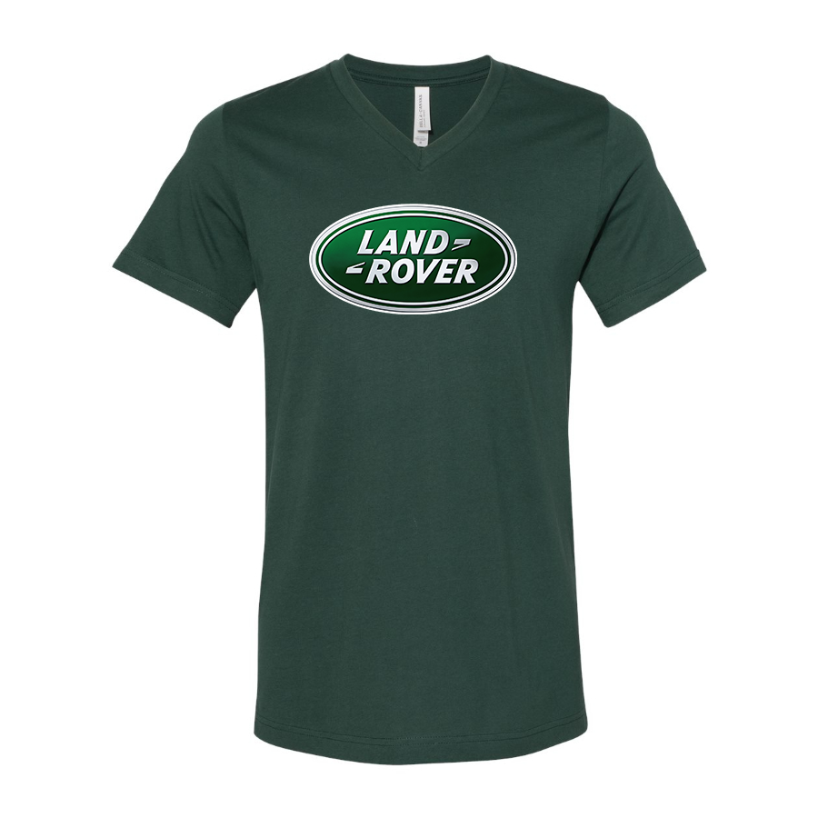 Men’s Land Rover Car - BELLA + CANVAS - Jersey V-Neck Tee - 3005