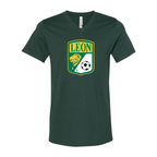 Men’s  Leon FC - BELLA + CANVAS - Jersey V-Neck Tee - 3005