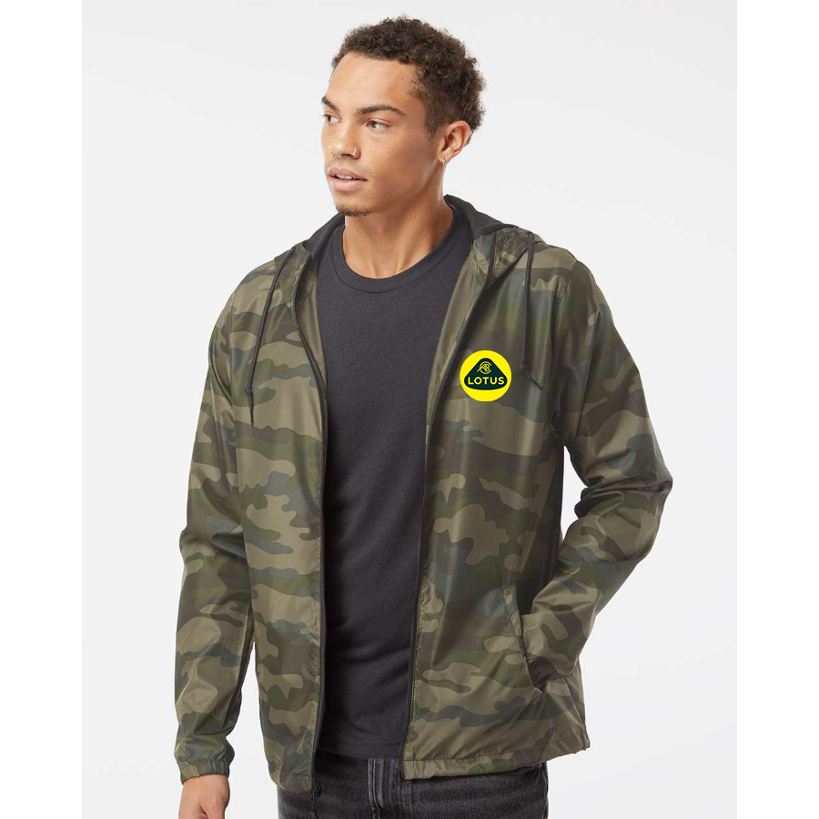 Men’s Lotus Car - Independent Trading Co. - Lightweight Windbreaker Full-Zip Jacket - EXP54LWZ