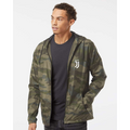 Men’s Juventus Soccer   - Independent Trading Co. - Lightweight Windbreaker Full-Zip Jacket - EXP54LWZ