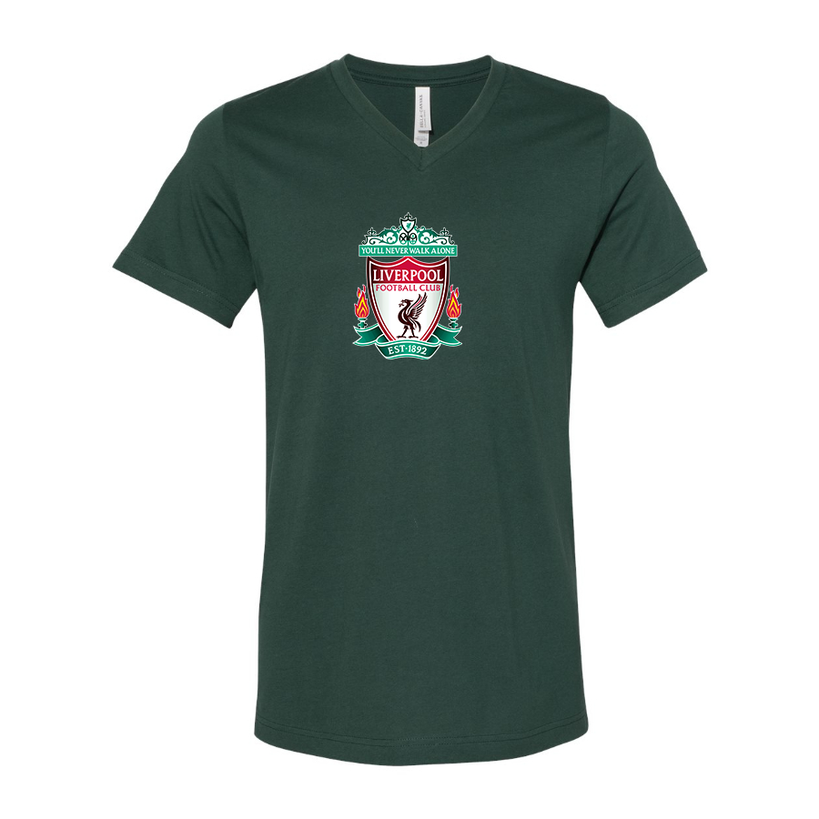 Men’s  Liverpool Football Club Est.1892 - BELLA + CANVAS - Jersey V-Neck Tee - 3005